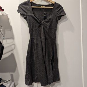 BNWT GRAY HOLLISTER SKATER DRESS - XS